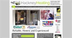 Desktop Screenshot of hackneyheating.com
