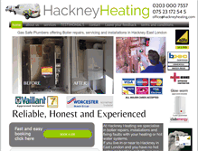 Tablet Screenshot of hackneyheating.com